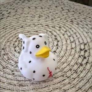 Spotted Dalmatian rubber ducky jeep decor